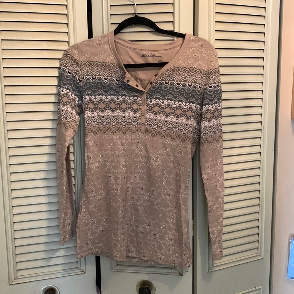 Eddie Bauer thermal long sleeve shirt